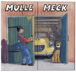 Mulle Mecks egna fina brevpapper!Kuligt att ge, kuligt att få!