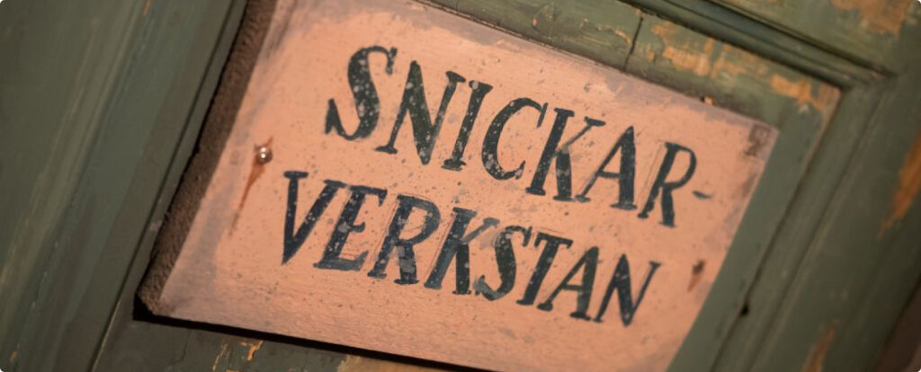 I Mulles verkstad mekar vi med riktiga mojänger och molijoxer, det är vad Mulle Meck kallar sånt som man kan snickra, bygga, meka och fixa med.